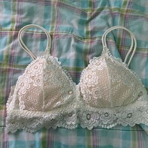 White Padded Bralette